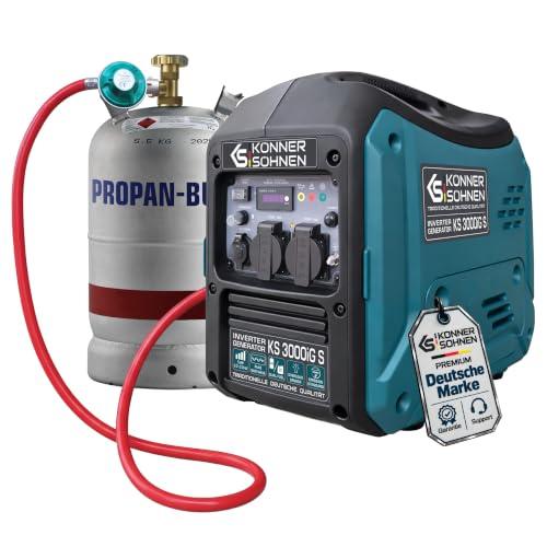 Könner&Söhnen 3000iG S Generatore inverter 3,3kW, dual fuel benzina GPL