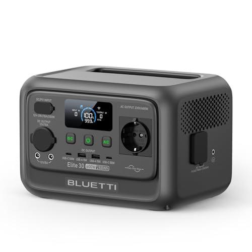 BLUETTI Elite 30 V2 Stazione di Energia Portatile (Nero)