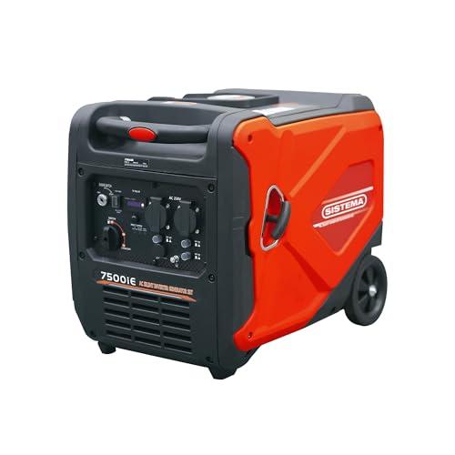 SISTEMA® – Generatore di corrente a Benzina 236cc monofase 5.000w | Mod. KM7500i-E