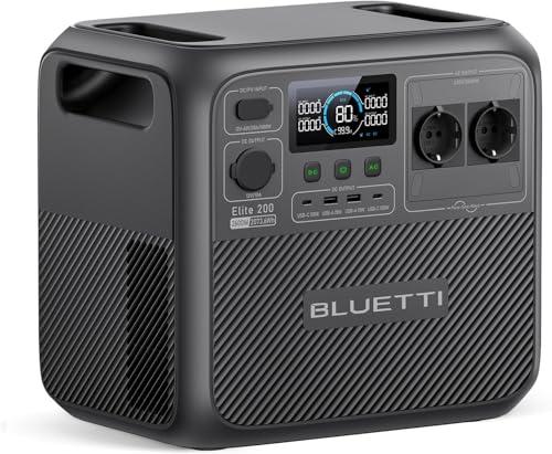 BLUETTI Elite 200 V2 Centrale Elettrica Portatile con Batteria LFP