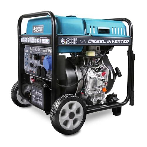Könner&Söhnen KS 6100iDE ATSR Generatore diesel inverter 5,5kW