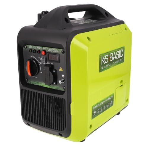 K&S BASIC KSB 20i S Generatore inverter 2000W, generatore portatile benzina