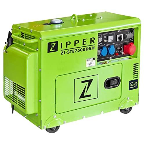 Zipper ZI-STE7500DSH - Generatore di corrente diesel, 940x540x765
